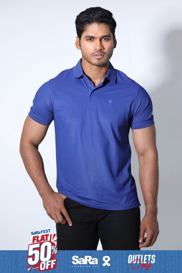 FLAT 50% OFF on Men's Polo Collection