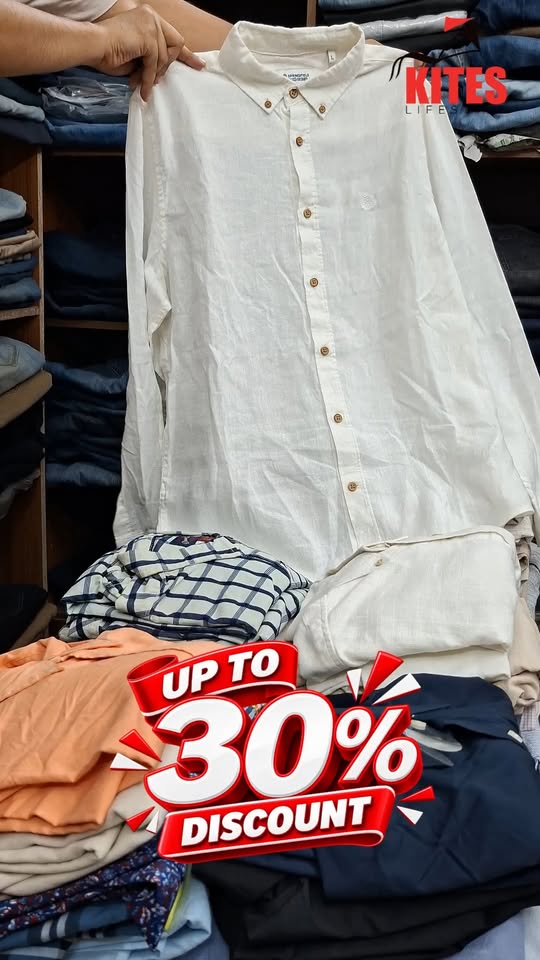 Upto 30% Discount on Men's Shirts - Original Export shirts
