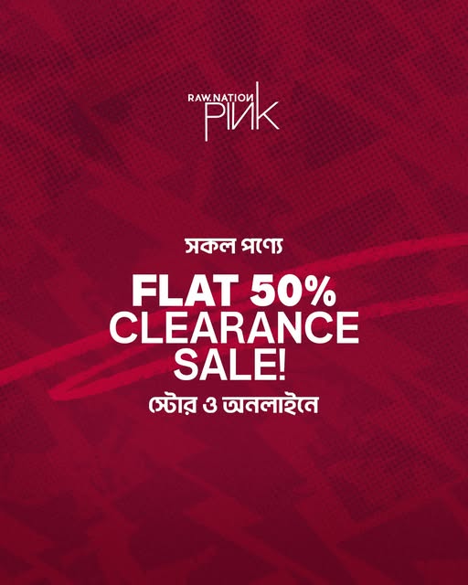 Raw Nation Pink Flat 50% Clearance Sale