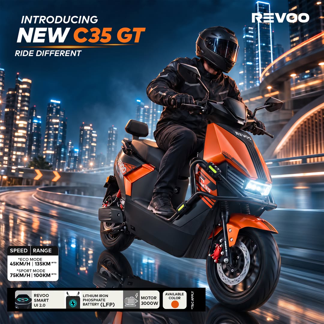 Revoo C35 GT Electric Motorcycle Launch Price