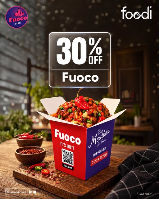30% OFF at Fuoco via foodi