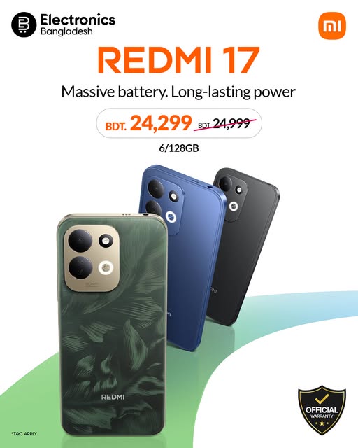 Redmi 17 (6/128GB) Special Price