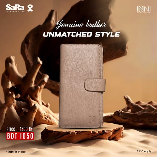 Inni Grace Ladies Long Wallet available online at SaRa Lifestyle Ltd.