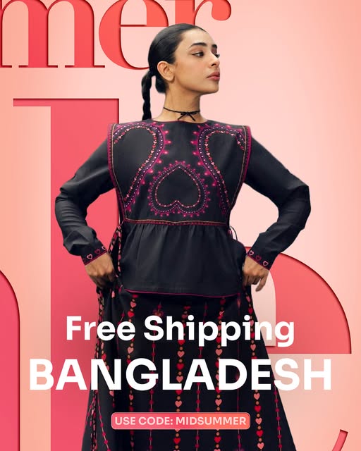 LAAM Summer Sale — Flat 50% and 30% Off + Free Shipping to Bangladesh