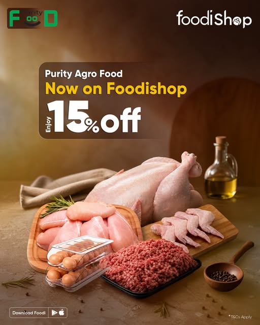 15% OFF on Purity Agro Food essentials