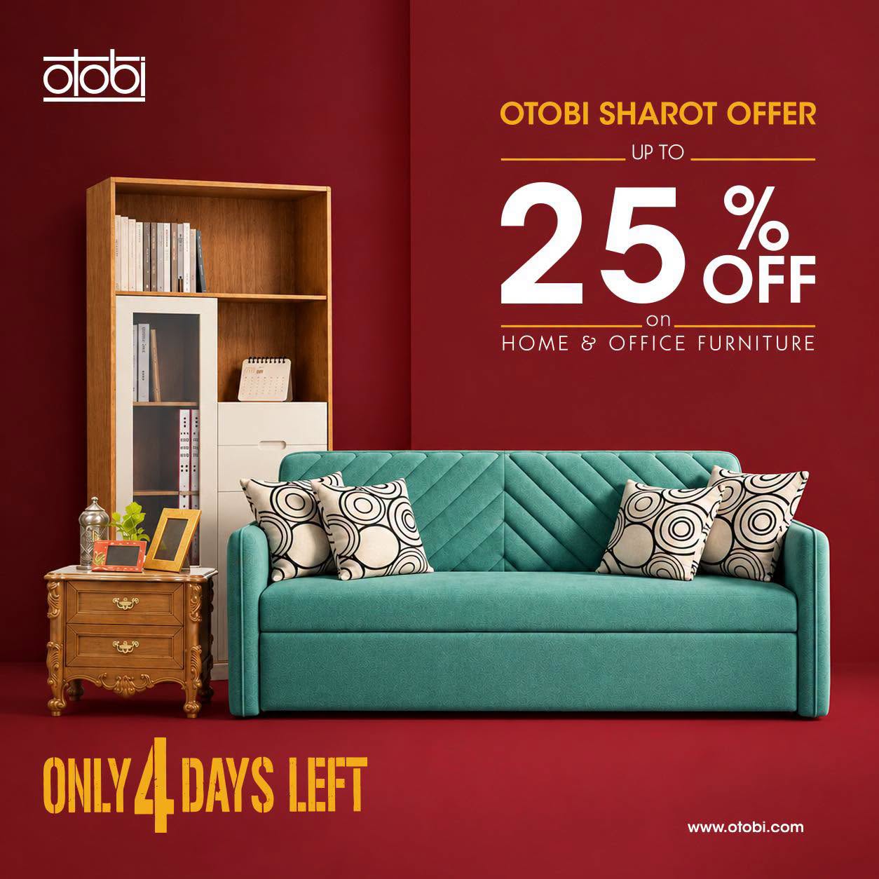 Up to 25% OFF at OTOBI Limited
