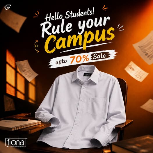Fiona Export Shirt Crazy Offer for Students - Up to 70% Off