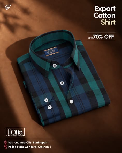 Up to 70% off on formal shirts at Fiona