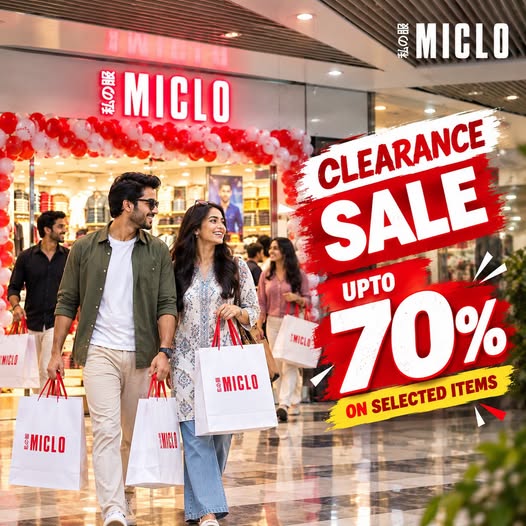 MICLO Clearance Sale – Up to 70% Off Selected Items