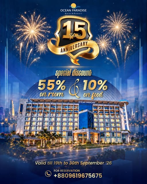 55% discount on room