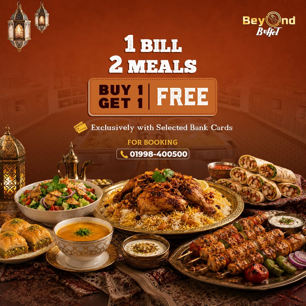 Beyond Buffet Buy 1 Get 1 Free