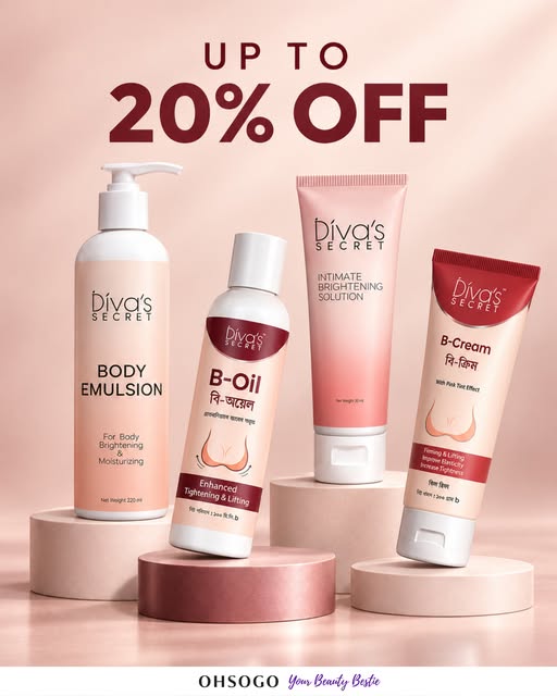 Up to 20% OFF on Diva’s Secret body-care essentials