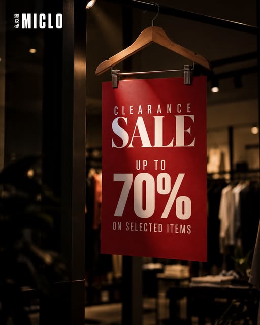 Up to 70% off at MICLO