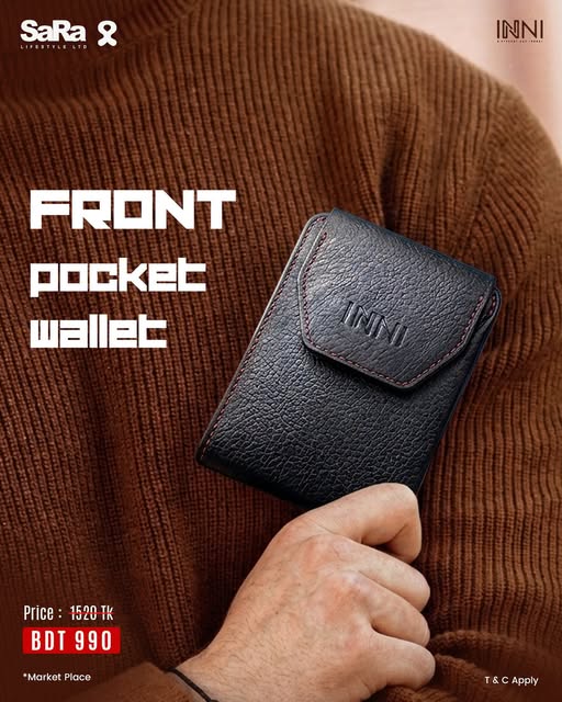 Inni Mini Front Pocket Wallet from SaRa Lifestyle Ltd.