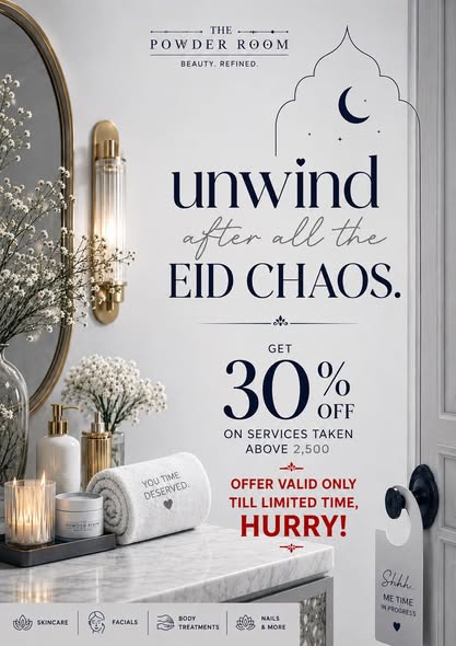 30% off on services worth BDT 2,500 or more