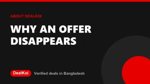 Why an offer disappears from DealKoi