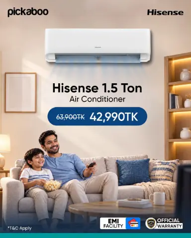 Hisense 1.5 Ton Air Conditioner — Special Price ৳42,990
