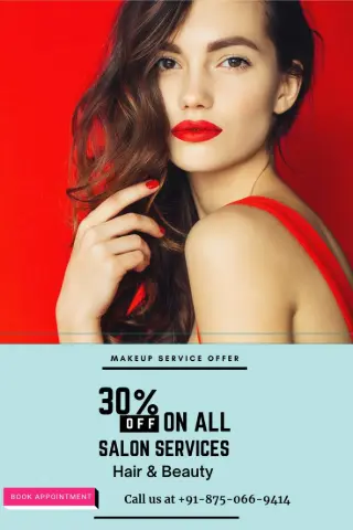 30% Off Salon Package