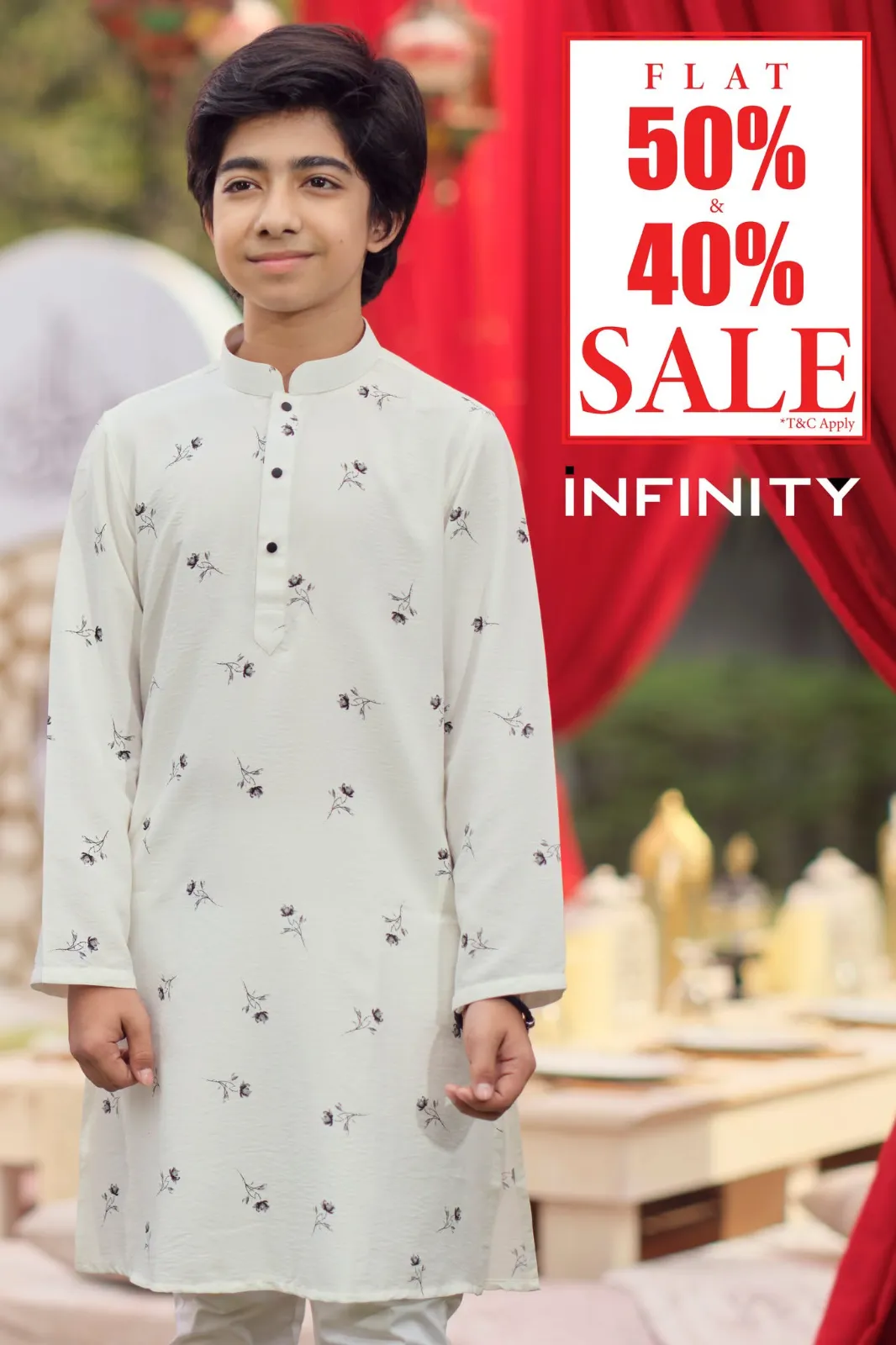 Infinity Mega Mall — 50% & 40% OFF Selected Products