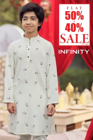 Infinity Mega Mall — 50% & 40% OFF Selected Products